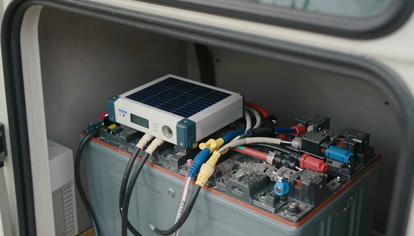 rv solar panel kit with battery and inverter